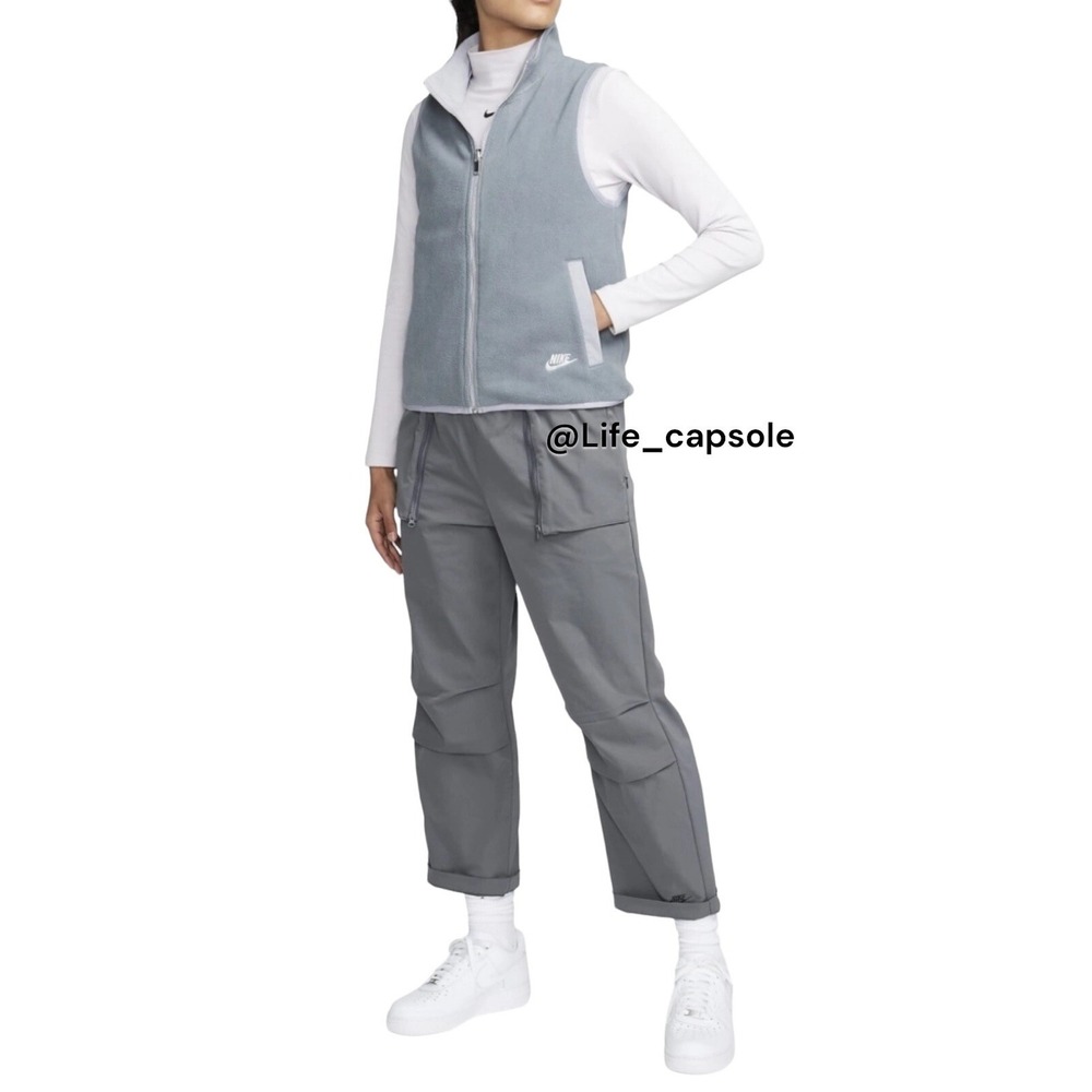 Size S Nike Vest Grey Sportswear Sports Utility Reversible FQ1577-02 $105 NWT - Picture 13 of 13